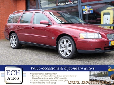 Volvo V70 2.4 170 pk LPG-G3, Trekhaak, 17 inch