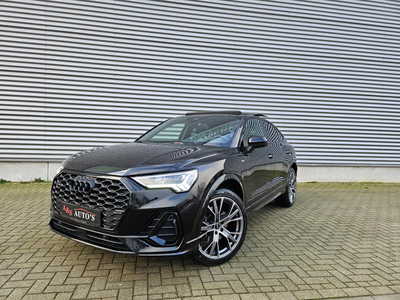 Audi Q3 Sportback 40 TFSI 3x S line Panodak Matrix 360camera Trekhaak Acc Sfeer Dodehoeksensor Leder Keyless