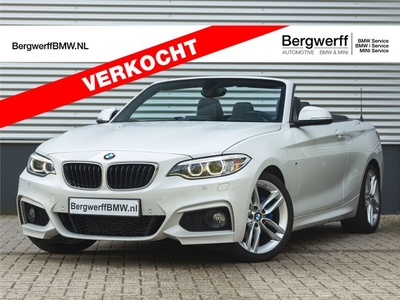 BMW 2 Serie Cabrio 220i - M-Sport - Camera - Navi Prof -