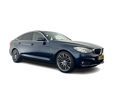 BMW 3-serie Gran Turismo 318d High Executive Sport-Line *NAVI-FULLMAP | BI-XENON | DAKOTA-VOLLEDER | ECC | PDC | CRUISE | SPORT-SEATS | 19