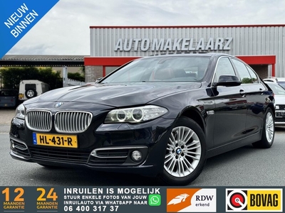 BMW 5-serie 520d Individual Edition NAP LEDER SCHUIFDAK