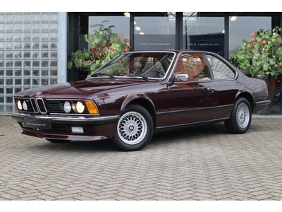 BMW 6 Serie 635 CSi Uniek exemplaar Burgundy rood