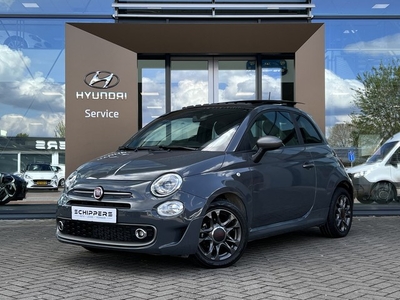 Fiat 500 1.0 Hybrid Sport glazen schuifdak (bj 2020)