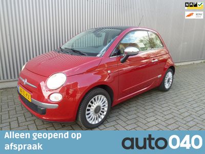 Fiat 500 1.2 Lounge/Airco/ Panoramadak/LMV/Audio