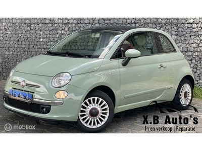 Fiat 500 1.2 Lounge *PISTACHE*PANOAIRCOELEKTRAPK2025