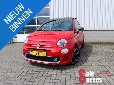 Fiat 500 1.2 S Schuif-/Kanteldak Carplay