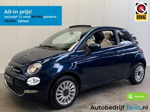 Fiat 500C 1.0 Hybrid Dolcevita LEDER-NAVI by