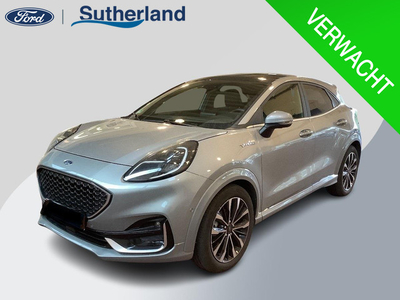 Ford Puma 1.0 EcoBoost Hybrid ST-Line Vignale X | 155pk Automaat | Panoramadak | Adaptive cruise control | Winter Pack | Camera | Elektrsiche achterklep | Vol leder | Dodehoeksensoren