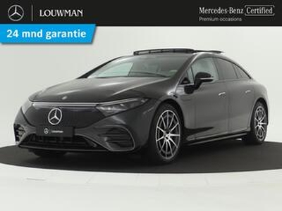 Mercedes-Benz EQS 580 4MATIC AMG Line 108kWh | Premium Plus pakket | Nightpakket | Achterasbesturing tot 10? | 360?-camera | Akoestiekcomfortpakket | Rij-assistentiepakket Plus | Burmester? surround sound system |