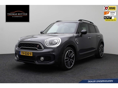 Mini Mini Countryman 2.0 Cooper S 2018 John Cooper Works Trekhaak Airco Navigate Cruise Control Dealeronderhouden Schuif Kantel Dak Carplay DAB+ Parkeersensoren Stuurwiel Bediening 2 Sleutels Nationale Autopas