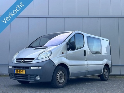 Opel Vivaro VERKOCHT (bj 2002)