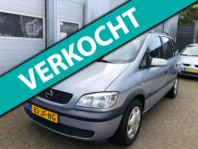 Opel Zafira 1.6-16V 2002-1e eigenaar-Airco-Trekhaak-New APK