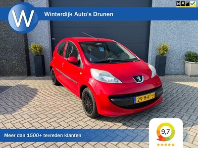 Peugeot 107 1.0-12V Airco ijskoud! Nap! 5Drs! Nieuw Apk!