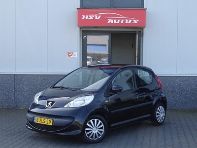 Peugeot 107 1.0-12V XS airco radio/CD 2007 zwart