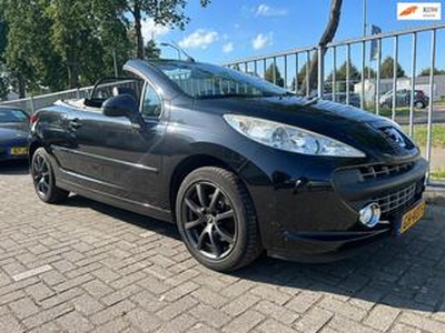 Peugeot 207 CC 1.6 VTi Roland Garros, Nieuwe APK, leer, climate, stoelverw, PDC, inruil mogelijk.