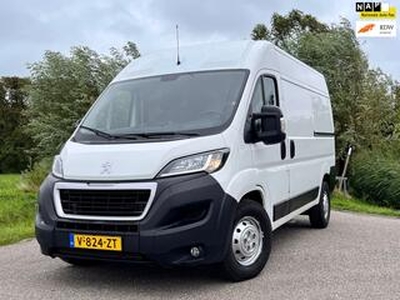 Peugeot BOXER 435 2.0 BlueHDI L2H2 Premium Euro6 2Schuifdeuren AIRCO NAVI 3Pers Camera NAP Dealer onderhouden