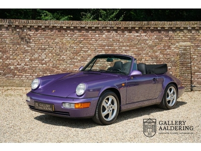 Porsche 964 Carrera 2 Convertible Full service history