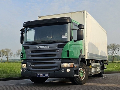 SCANIA P280 iso box taillift