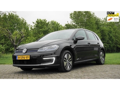 Volkswagen E-Golf E-DITION Camera warmtepomp digitaal