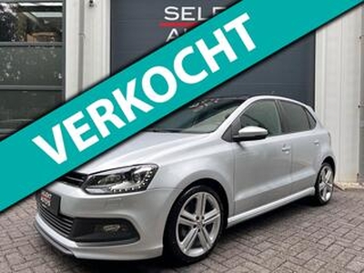 Volkswagen POLO 1.2 TSI 105 Pk 3x R-Line DSG Panoramadak/LED/Xenon/Leder/Navigatie/Climate/Stoelverwarming/17 Inch/Apk 07-2023