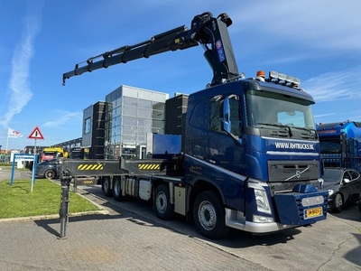 Volvo FH 500 8X2 EURO 6 + HMF 8520-O-K6 + REMOTE CONTROL