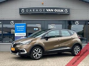 Renault CAPTUR 1.2 120PK TCe Automaat Clima,Cruise,Navi,Trekhaak,Pdc2X,Camera,Led,Stoelverw.,Armsteun,Start/Stop,KeylessGo+Entry,Isofix,Leder/Stof,Stuurb.,Bluetooth,