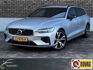 Volvo V60 2.0 T8 Twin Engine AWD R-Design / 390 PK / Schuifdak / Adaptive Cruise / Navigatie + Camera / Leder / Automaat