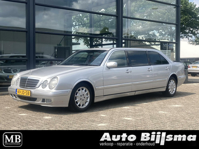 Mercedes E-klasse 200 CDI limousine REMETZ limo 8 persoons