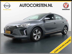 Hyundai IONIQ Premium * 11.895na subsidie* EV Leer Schuifdak Navi Camera Adaptive-Cruise Elektr.Verst.Stoel Stuurverw. Apple/Android Pdc Elek.