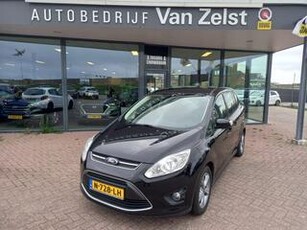 Ford GRAND C-MAX 1.0 7 Pers. Airco, Multimedia voorbereiding, Bluetooth telefoonvoorbereiding, Stoelverwarming, Voorruit verwarmd, Parkeersensoren , Elektrische ramen voor en achter, Licht metalen velgen, Centrale vergrendeling met afstandsbediening, Nette auto inclusief