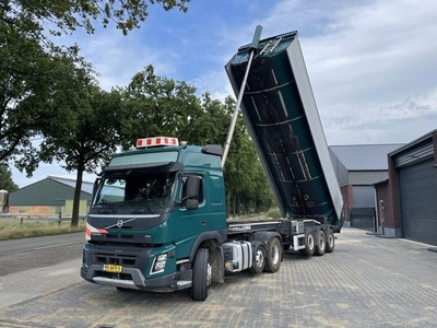 Volvo FM 410 6x2 Euro 6 Trekker met naafreductie en