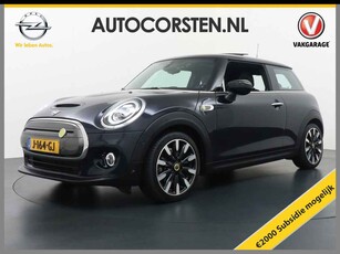 MINI Cooper GERESERVEERD €17.695,- na Subsidie. Leer Pano-dak Skdak Camera HUD Sportst. Camera Carplay-vb. Ecc Navi-Connected Plus DAB Bluet