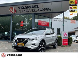 Nissan QASHQAI 1.2 Tekna + automaat Pano,12 mnd Bovag rijklaarprijs !