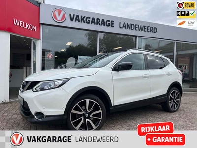 Nissan QASHQAI 1.6 Tekna, 19inch, Leder, Navi, Trekhaak, Pano, RIJKLAAR!