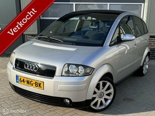 Audi A2 1.4 S-LINE / PANORAMDAK/ NAV./ O. HISTORIE/ AIRCO