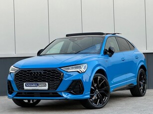 Audi Q3 Sportback 35 TFSI S-Line Black Edition RS-Turboblauw