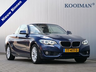 BMW 2 Serie Cabrio 218i 136pk Executive Automaat LED /