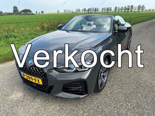 BMW 4 Serie Cabrio 430i High Executive M-Sport Full Options