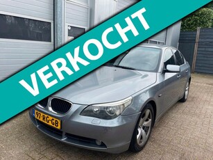 BMW 5-serie 530i Executive AUT 2005- Tik in de motor