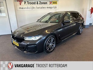 BMW 5 Serie Touring 520i High Executive M Sport | Facelift | Panoramadak | Luxe lederen bekleding | Laser-LED | Nederlands geleverd | Memory