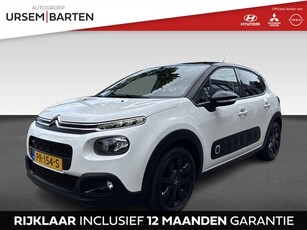 Citroën C3 1.2 PureTech Shine zwart dak trekhaak