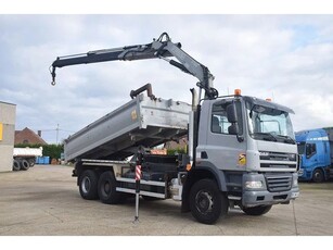 DAF 85.410 +crane (bj 2011, automaat)