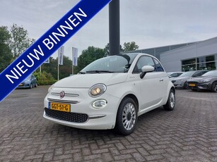 Fiat 500 1.0 Hybrid 70pk Dolcevita Apple Carplay + Android Auto Clima Cruise Panoramadak B