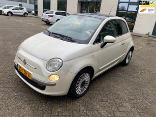 Fiat 500 1.2 Lounge / 1 JAAR APK / PANO / AIRCO / NAP /