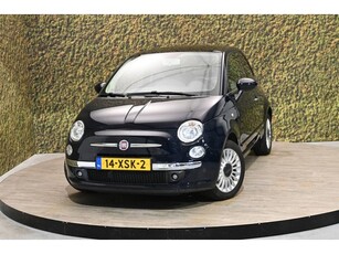 Fiat 500 1.2 Lounge Darkblue Airco (bj 2010)