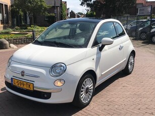 Fiat 500 1.2 Lounge Panoramadak!!