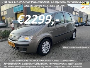 Fiat Idea 1.4-8V Actual Plus , nette auto, rechstreeks van