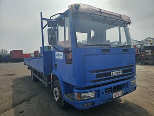 Iveco Euro cargo 85E18 open box with aluminium sides