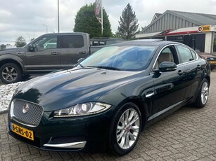 Jaguar XF 3.0 V6 Benzine 2013 Facelift Groen Schuifdak NL