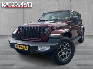 Jeep Wrangler Unlimited 4xe 380 Sahara sky view (bj 2021)